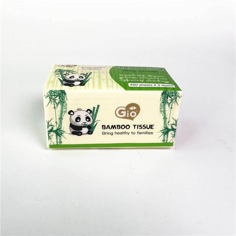 Customized packing Eco-Friendly Facial Tissue Paper,Wallet Pocket Tissue with company LOGO