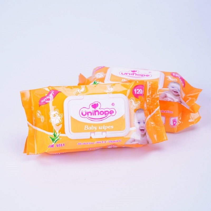 Chinese domestic brand high quality baby wet wipes without fragance