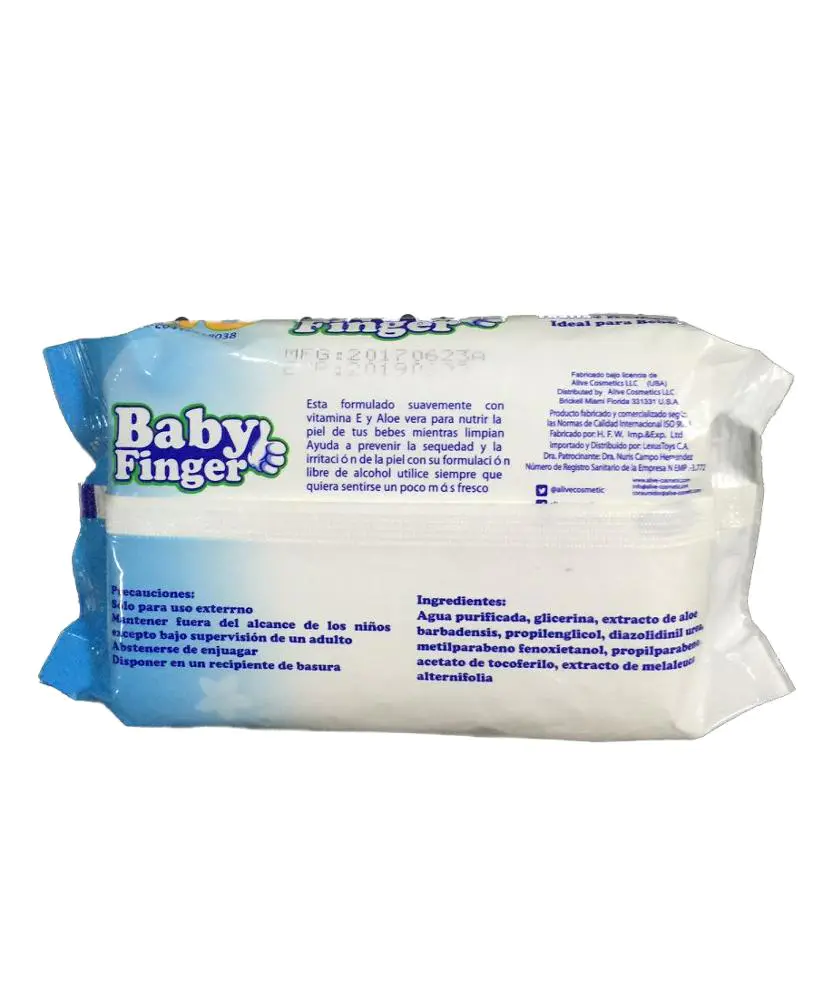 Top ranked natural scent baby wet wipes for south america market