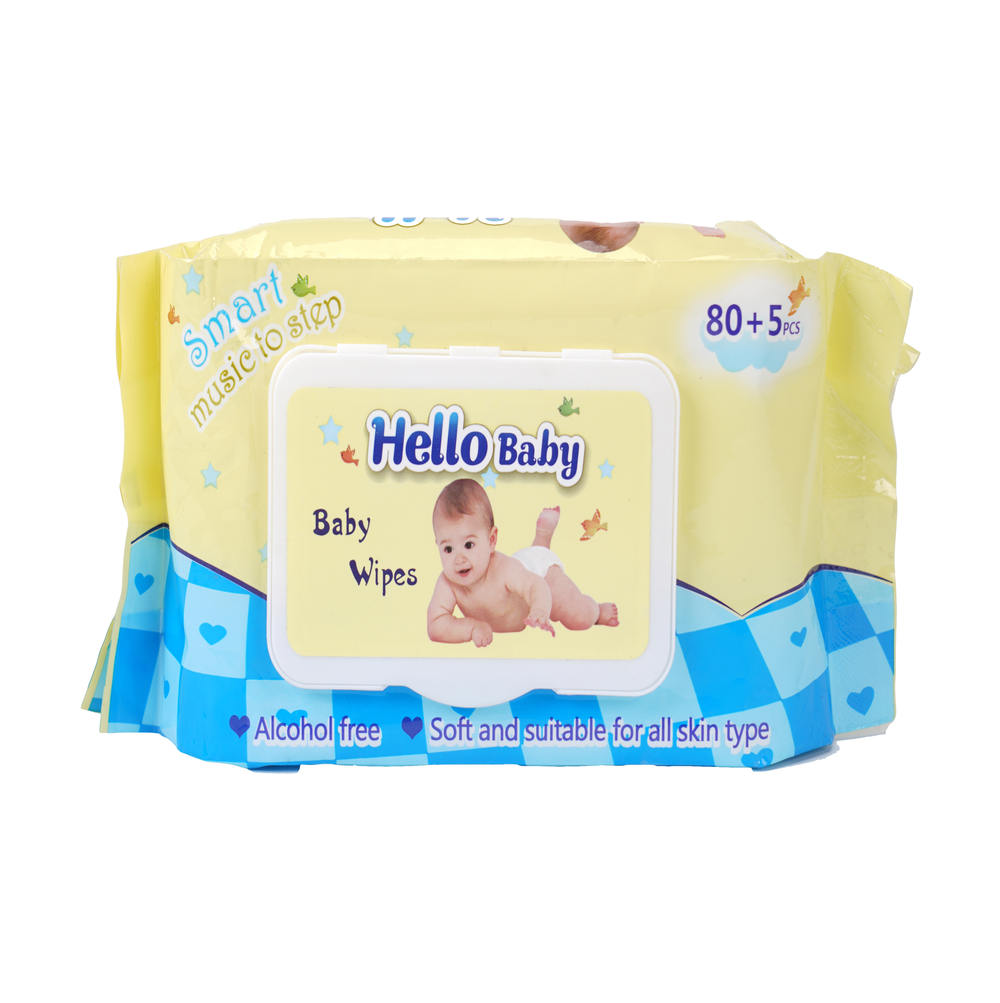 Whosale OEM Brand Baby wet wipes Manufacturer with  scent or perfume free