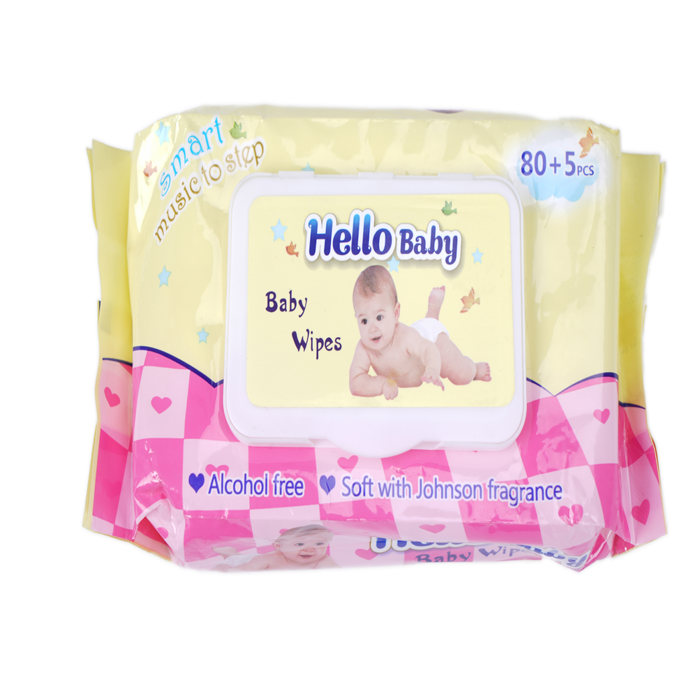 Whosale OEM Brand Baby wet wipes Manufacturer with  good smell