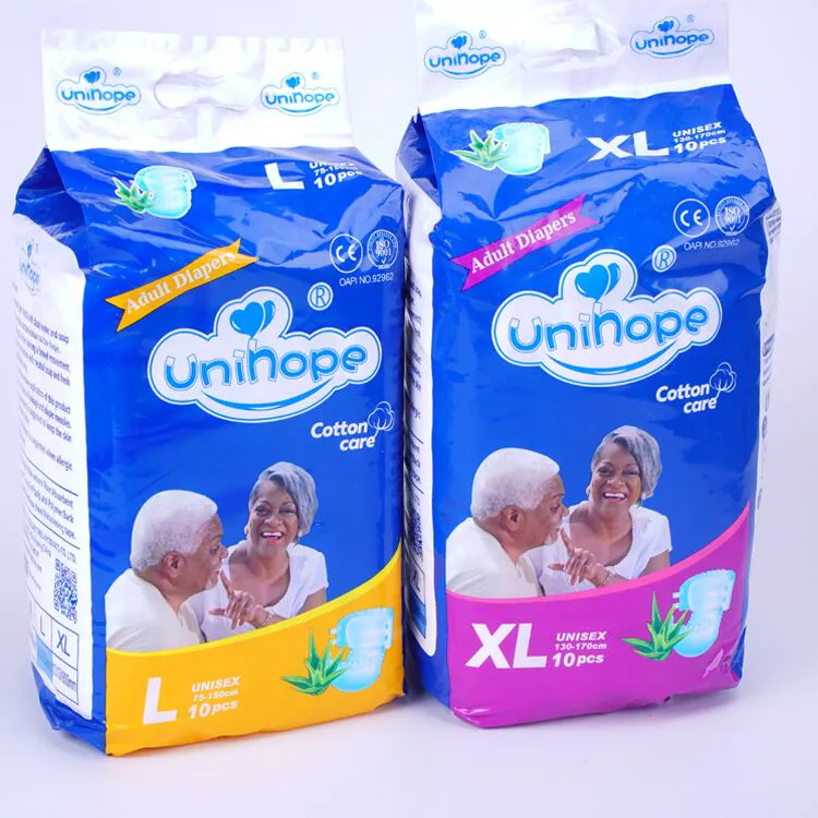 Unihope brand wholesales price Disposable Adult Diapers