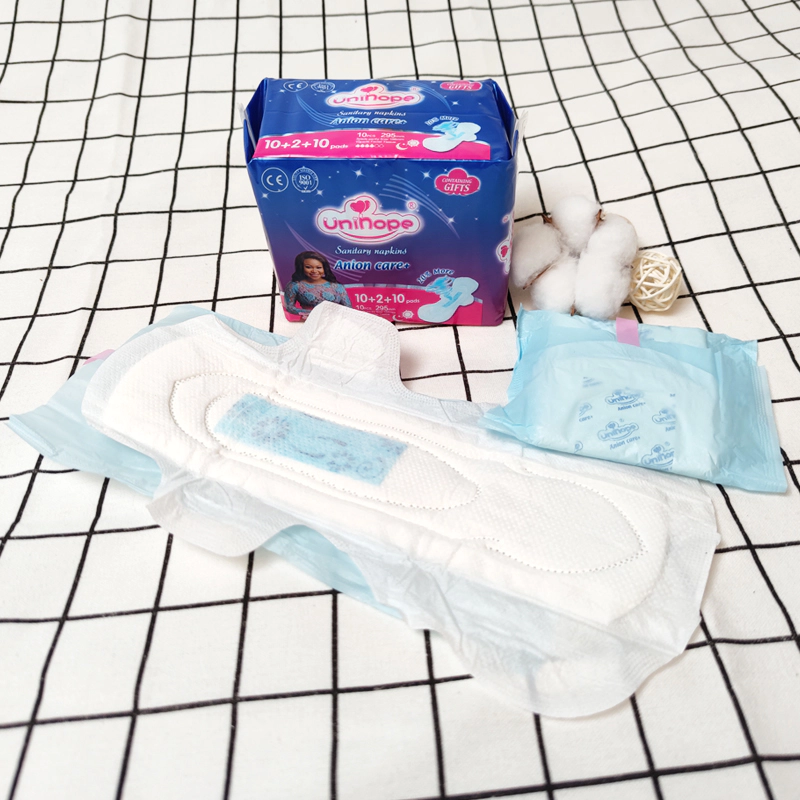 Soft and comfortable cold disposable sanitary pads napkins
