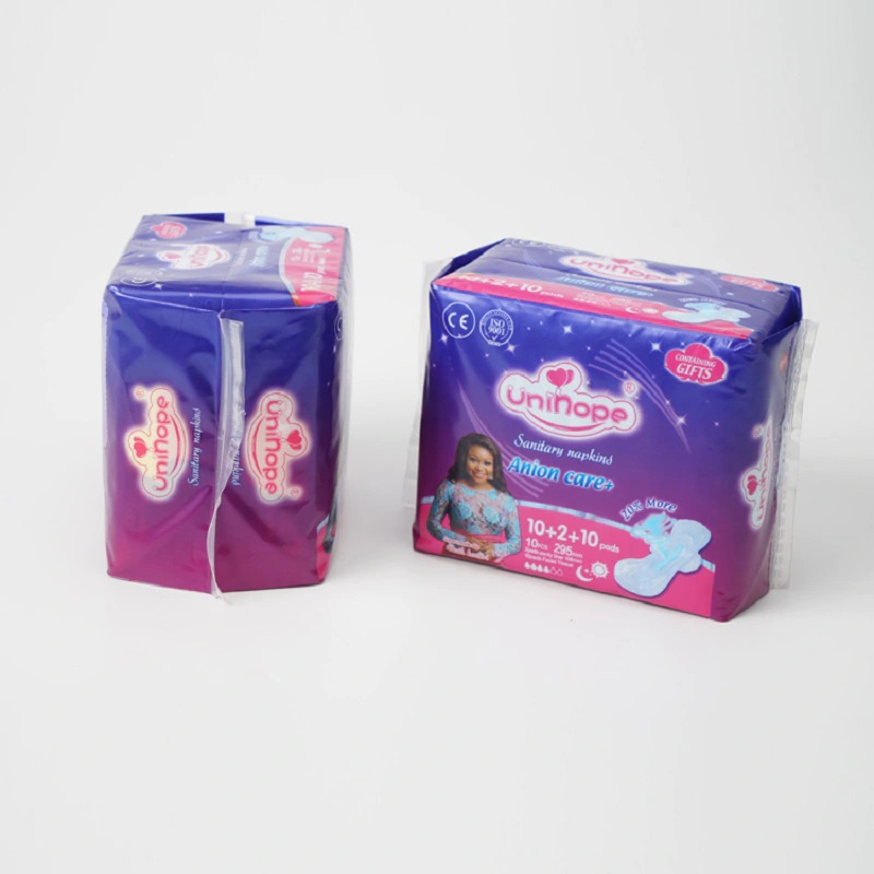 Unihope brand for women care Factory of sanitary napkin from Quanzhou sanitary pads in stock