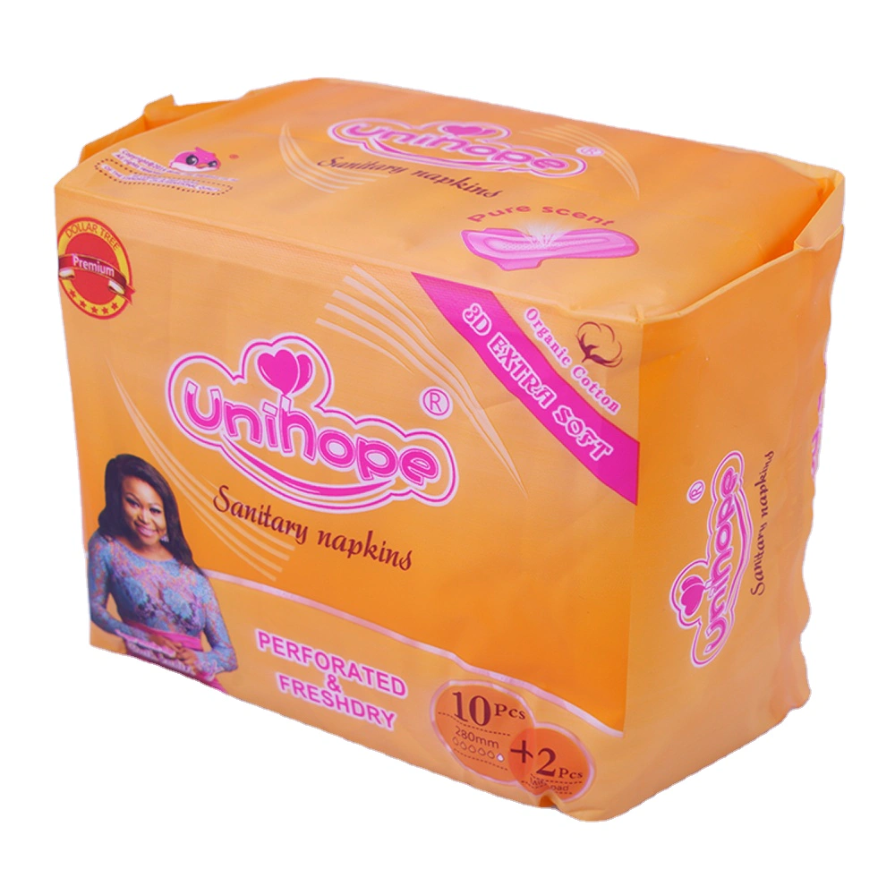 New\'s design package sanitary napkin with good quality pads