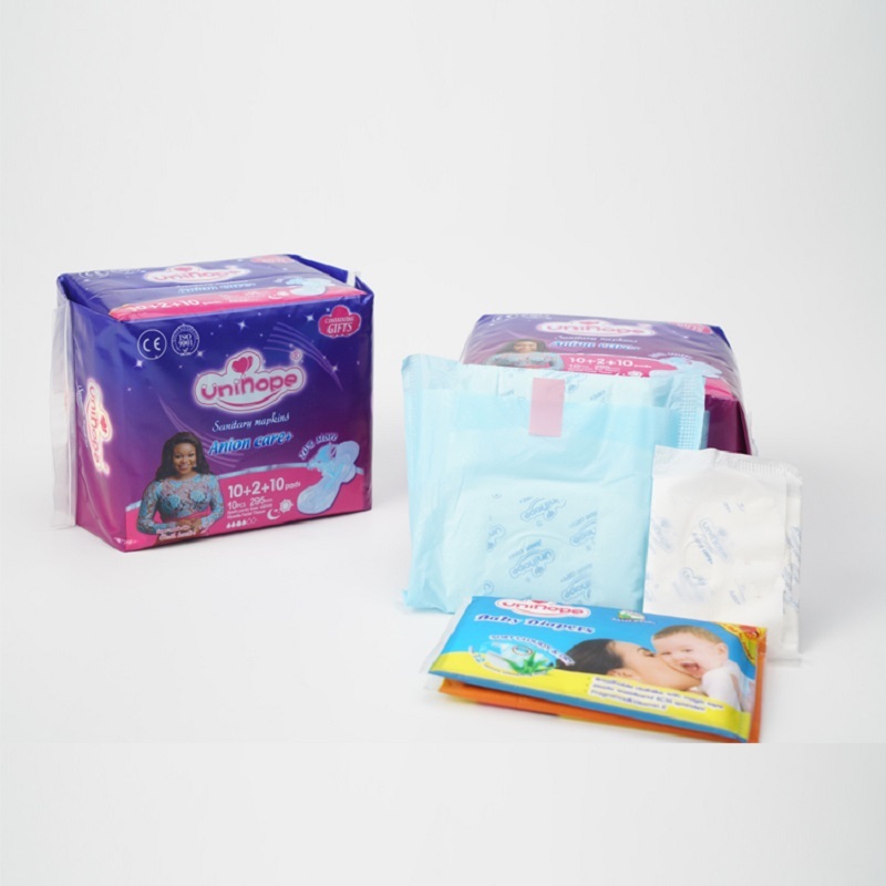 New\'s package best sanitary napkin with good quality in stock large
