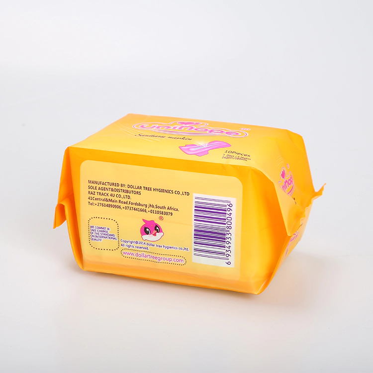 Unihope brand disposable free sample sanitary pads