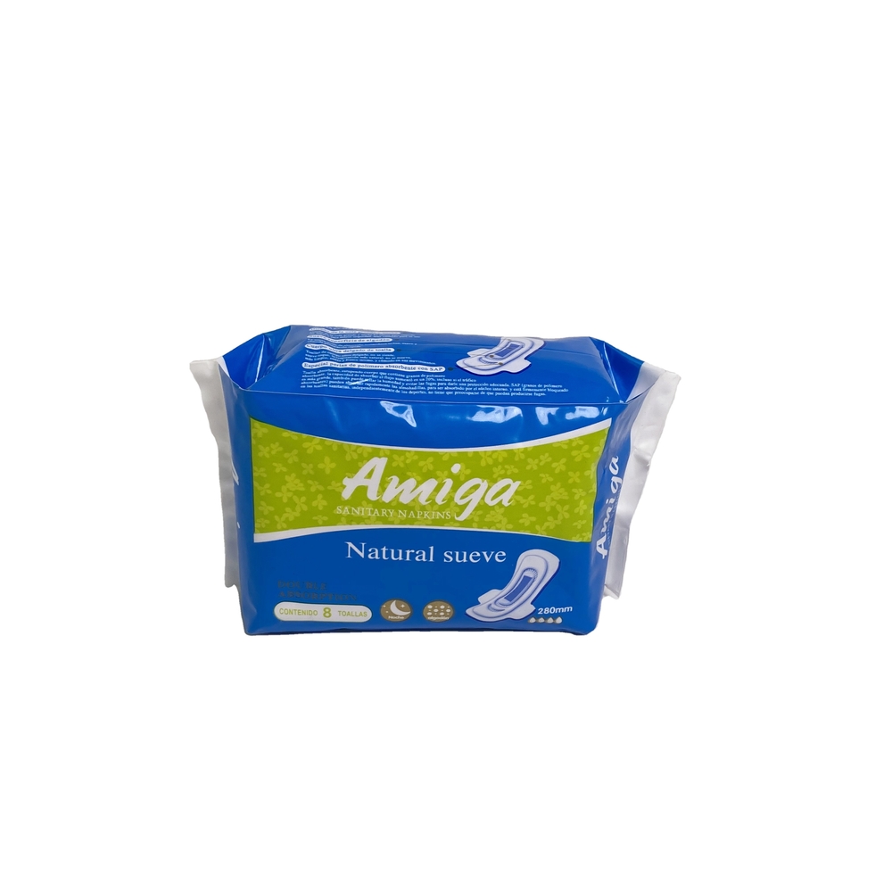 280mm Night use ultra thin oem brand disposable sanitary napkin