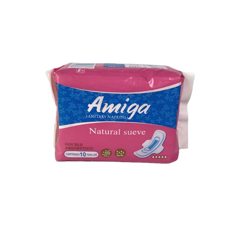 Hot sale sanitary napkin pads wood pulp for oem sanitary pad