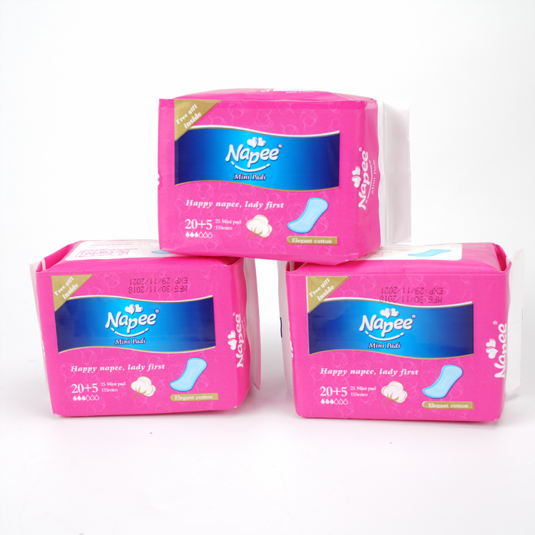 Unihope Sanitary Napkin Pad ,Disposable Breathable Lady  Pad,Ultra Thin Woman Cotton Sanitary Pad