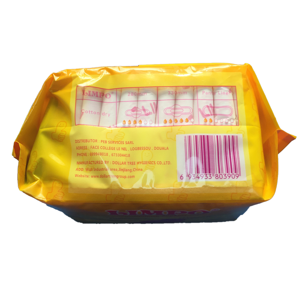OEM  Super Absorbent 100 cotton sanitary napkins manufacturer in china for female use with gifts