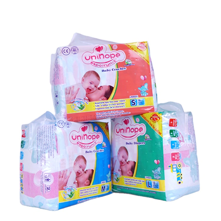 Unihope in Africa market comfort baby diapers and pant nappy  wholesales price