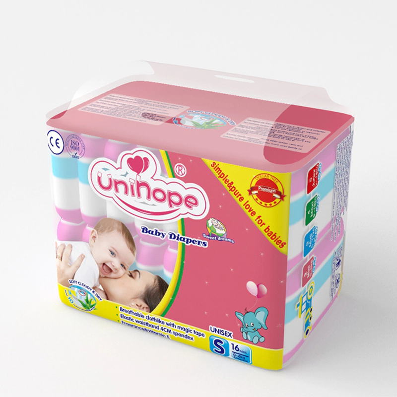 ECO friendly 100% wholesale cotton disposable baby diaper