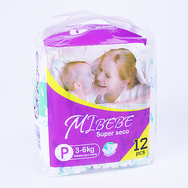 High Quality Ultra Cloudy Soft Cotton Breathable nappy Disposable Baby Paper Diaper