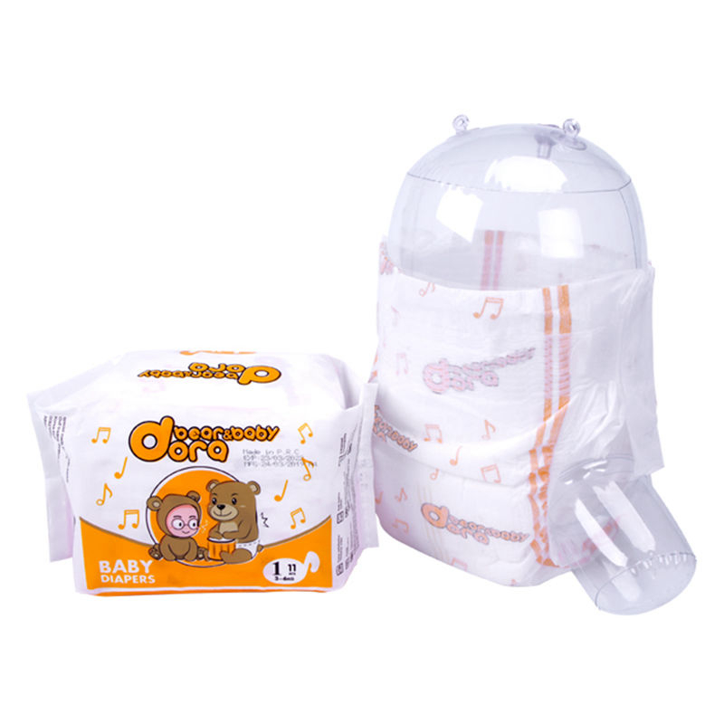 New Coming Dora Bear High Quality Fujian Manufacture Ultra Thin Organic  Disposable Baby Diaper