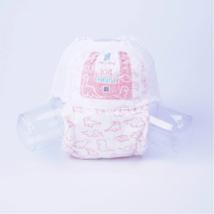 Breathable Clothlike Printed Nappies Baby pull up Diaper Manufacturer with Aloe scent