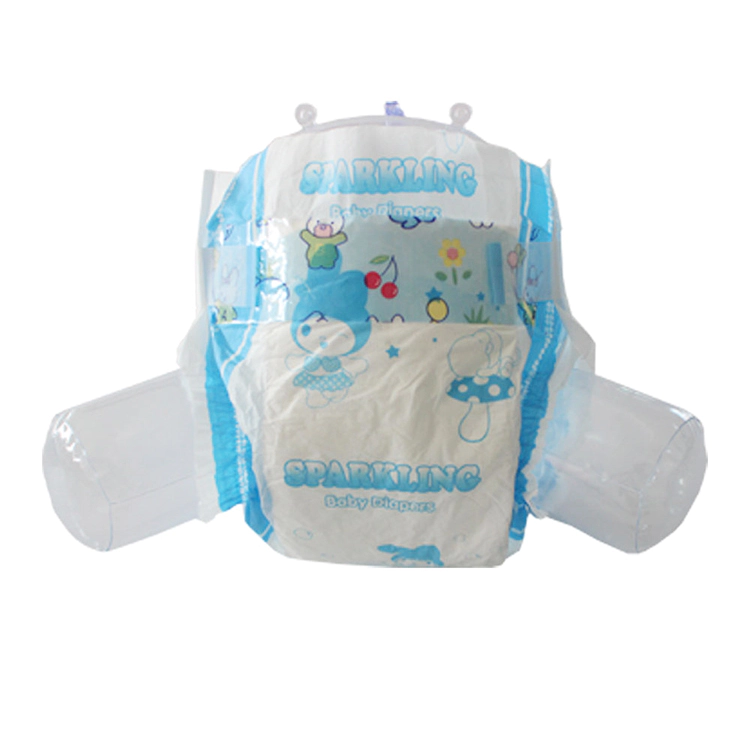 Cheap Disposable Breathable Soft Nappies Baby Diaper Manufacturer Customized Baby Comfort Non Woven Fabric PP Tape USA Brand
