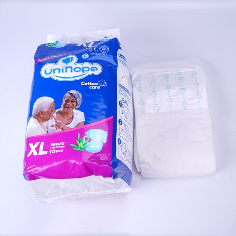 Unihope overnight diapers for adults with tabs for business for elderly people-1