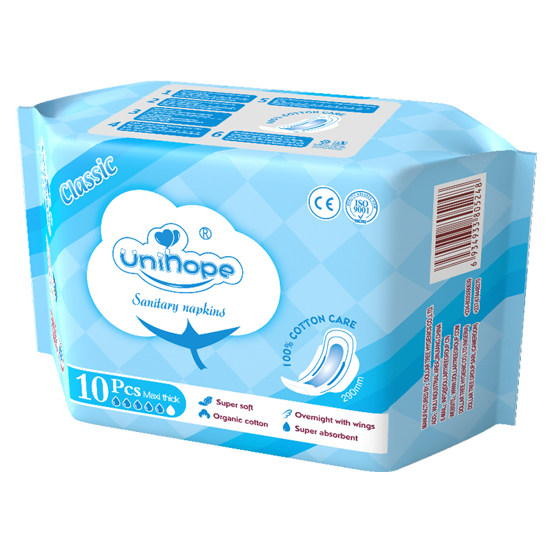 Unihope bamboo disposable sanitary pads Supply for ladies-1