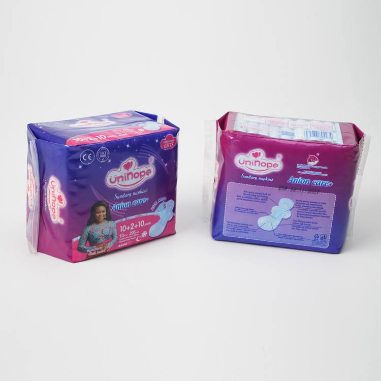 Latest Unihope organic cotton sanitary pads brand for ladies-1