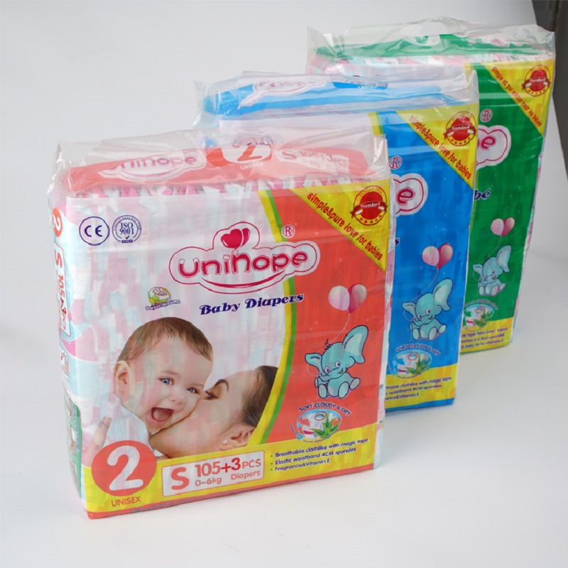 Unihope Bulk buy Unihope biodegradable disposable nappies company for baby care shop-1