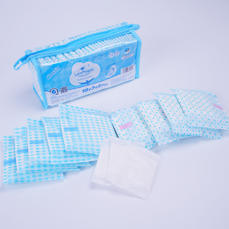 Custom biodegradable sanitary pads for business for women