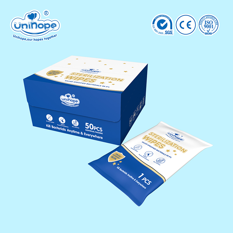 Unihope skin safe disinfectant wipes Suppliers for supermarket-2