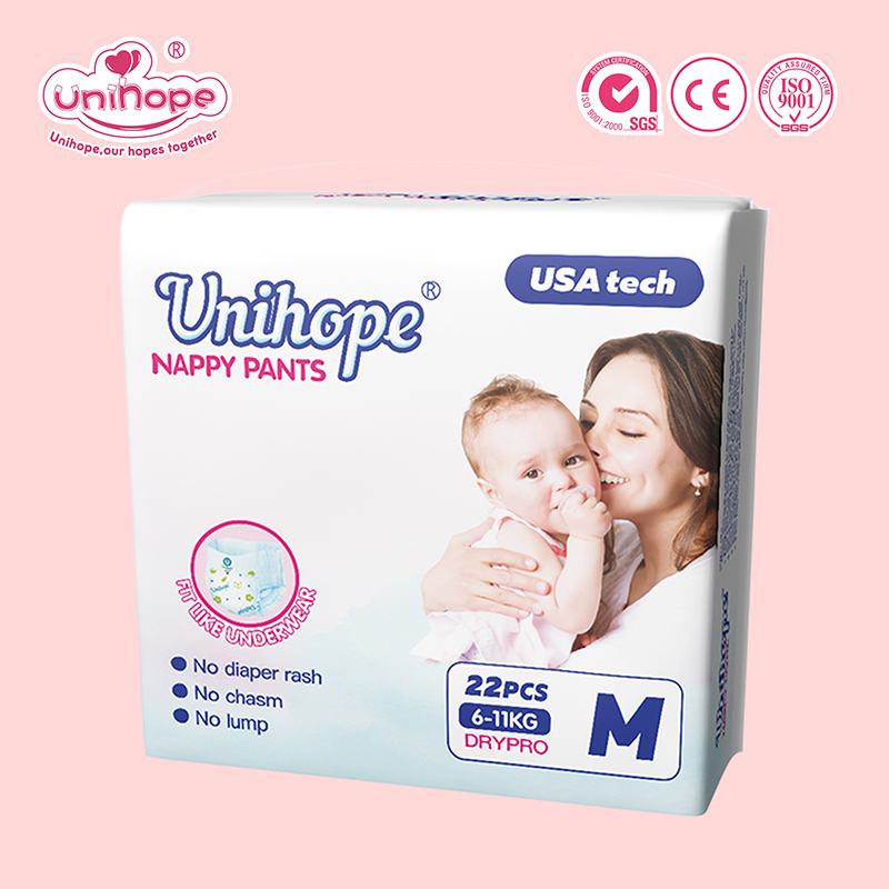 Latest Unihope pull up diapers size 6 Supply for children store-2