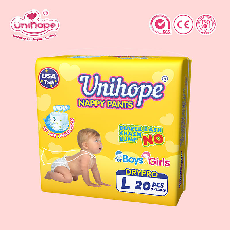 Unihope Best Unihope organic pull up diapers factory for children store-2