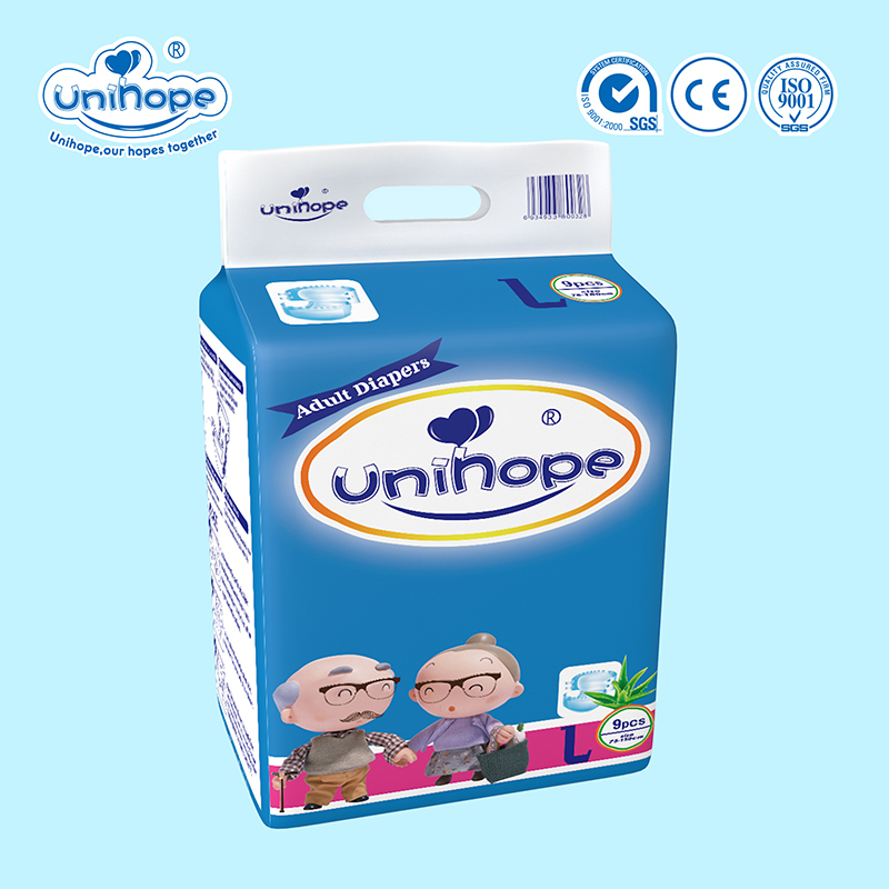 Unihope brand disposable adult diaper with good quality and wholesales price