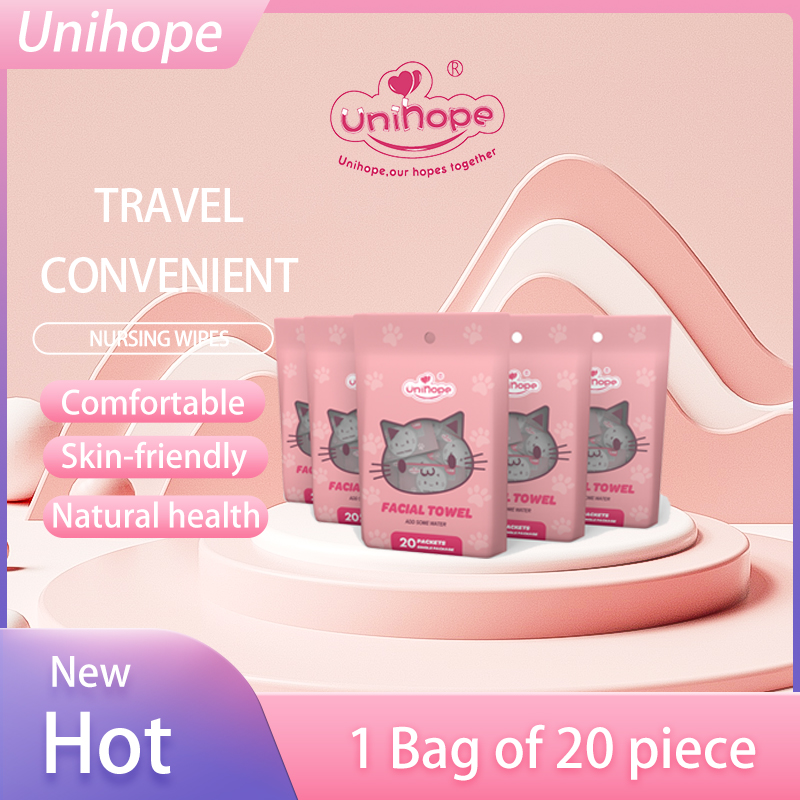 Unihope Latest Unihope best disposable face towels Supply for face cleaning-1