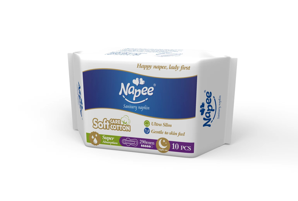 Great quality Napee sanitary pads wholesale price day and night used lady pads