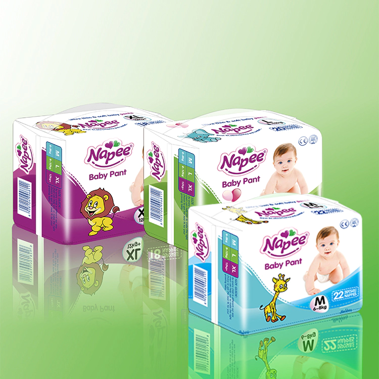 Napee soft and comfortable disposable pull up diaper wholesale price