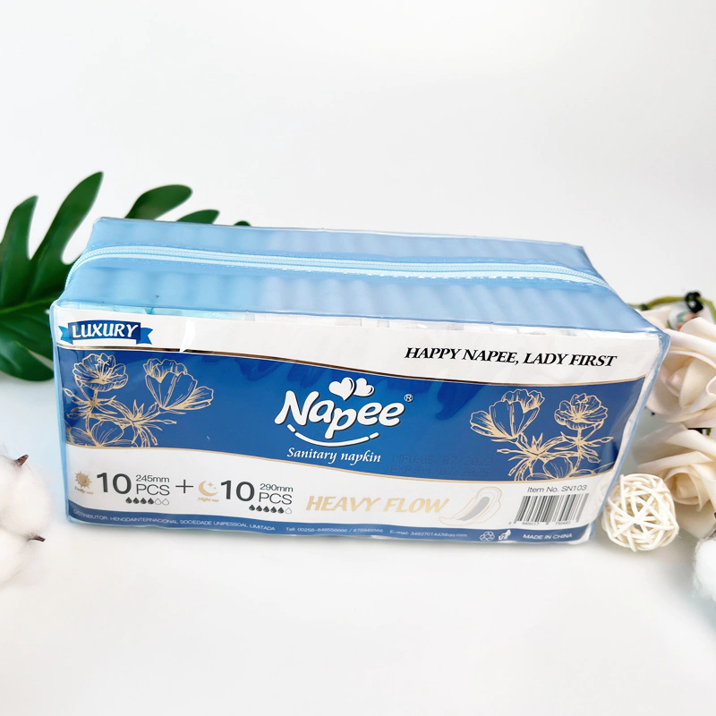 NAPEE Zipper Bag Sanitary Napkins Wholesale Price Sanitary Pads