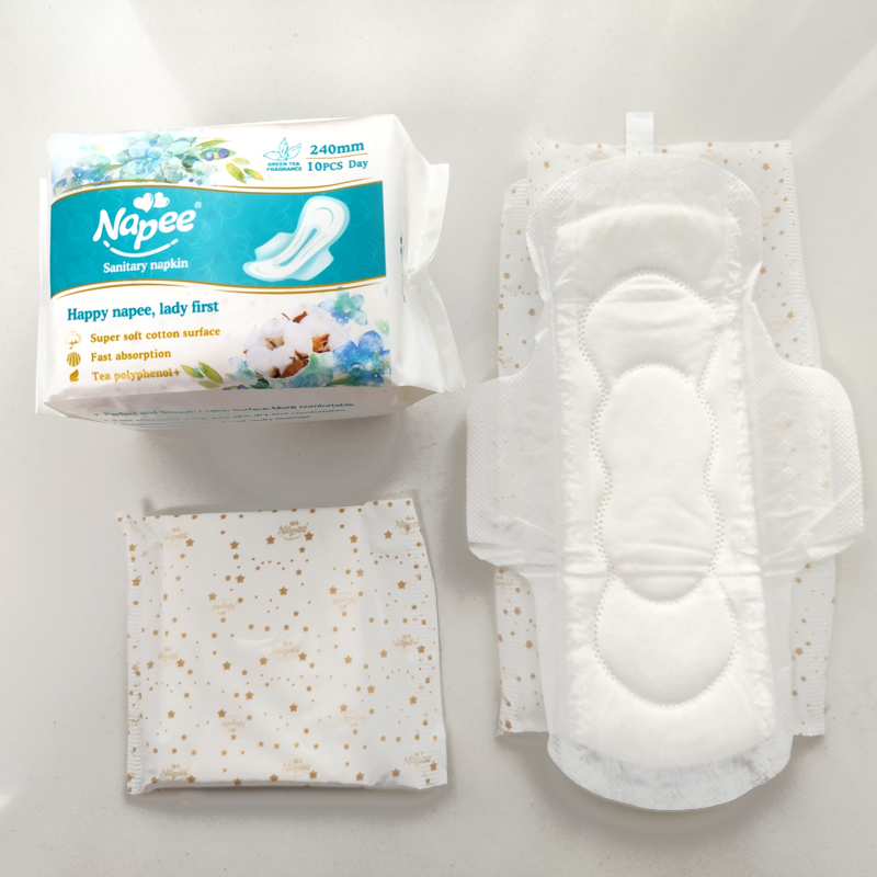 Cotton care 240mm sanitary pads factory price
