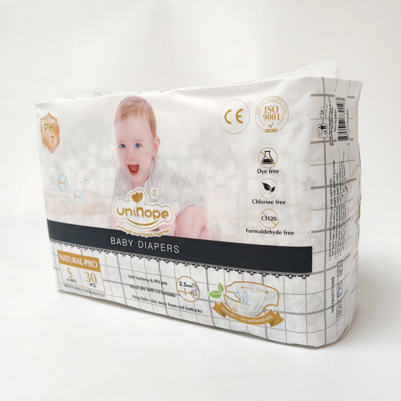 OEM infant cotton breathable nappies dipers baby diapers in bulk disposable