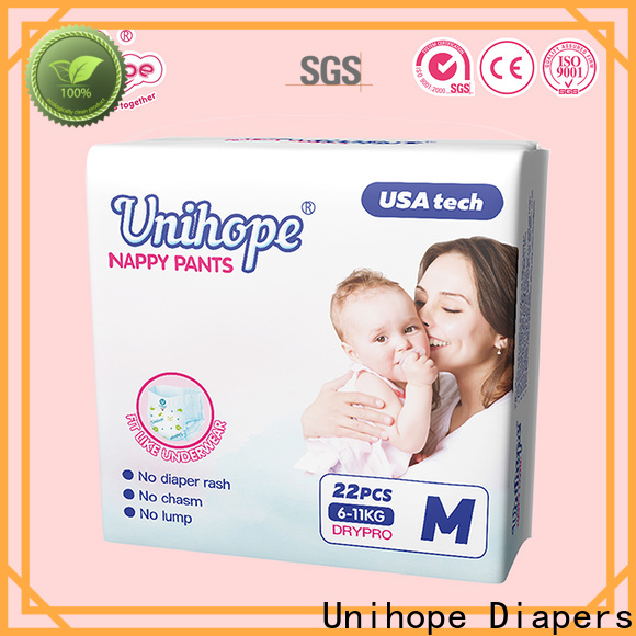 Unihope pull up diapers for infants company for children store