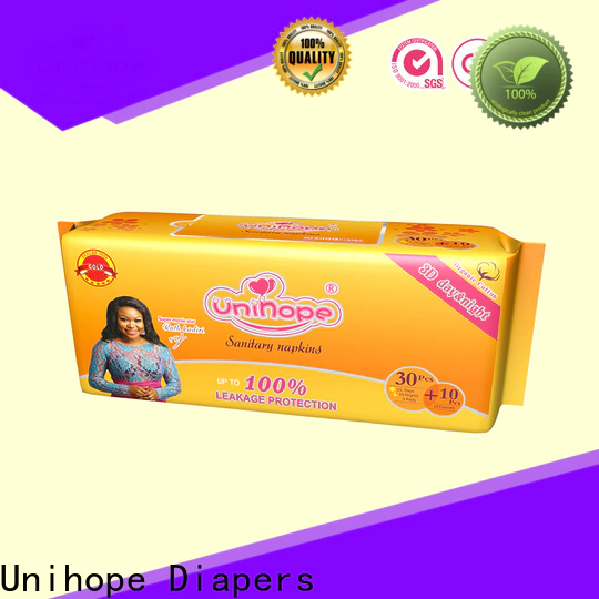 Unihope organic sanitary napkins brand for women