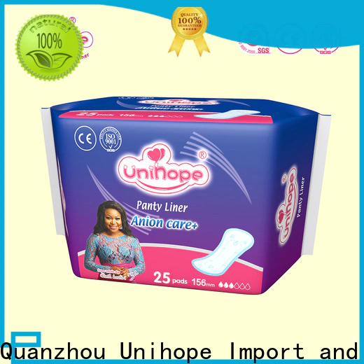 Unihope Wholesale Unihope chemical free sanitary pads for business for department store