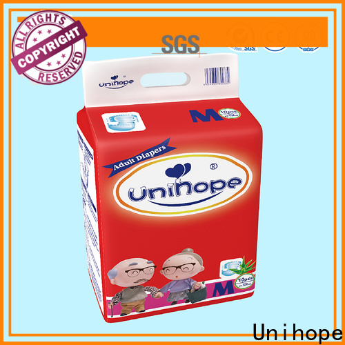 Top Unihope adult diapers xl factory for old people