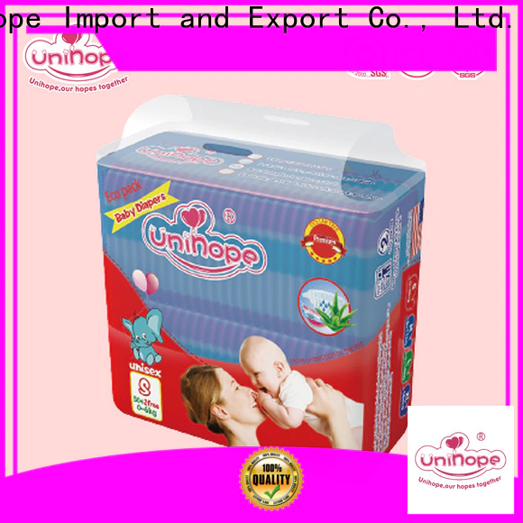Latest Unihope wholesale disposable diapers Suppliers for baby store