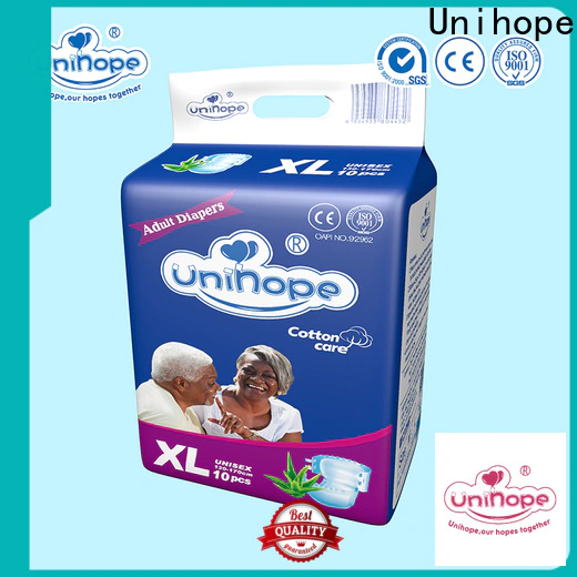 Latest Unihope overnight diapers for adults manufacturers for old people