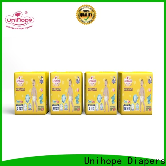 Unihope Best Unihope pull up diapers size 6 distributor for baby store