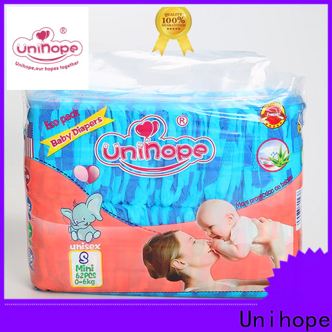 Wholesale Unihope best biodegradable diapers distributor for department store