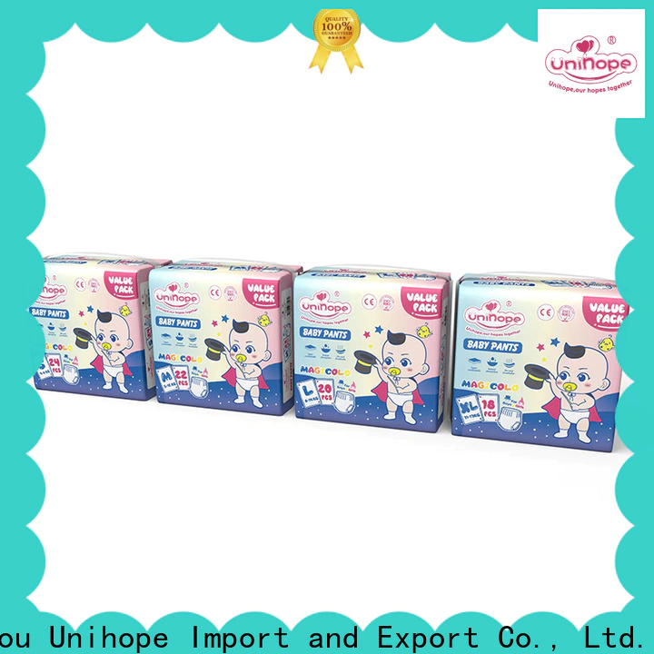 Unihope Bulk buy Unihope pull up diapers for infants brand for baby care shop