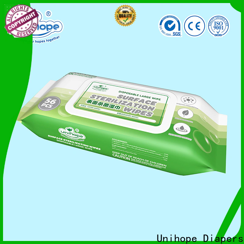 Unihope alcoholic wet wipes dealer for cleaning