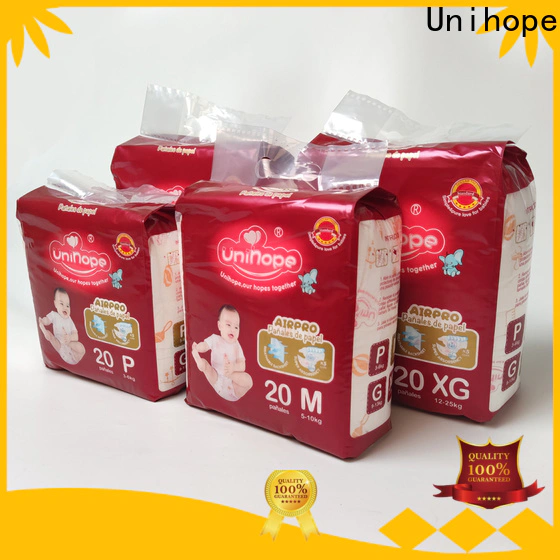 Unihope Bulk buy Unihope eco friendly disposable diapers company for baby store