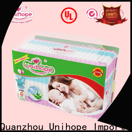 Unihope best disposable diapers manufacturers for department store
