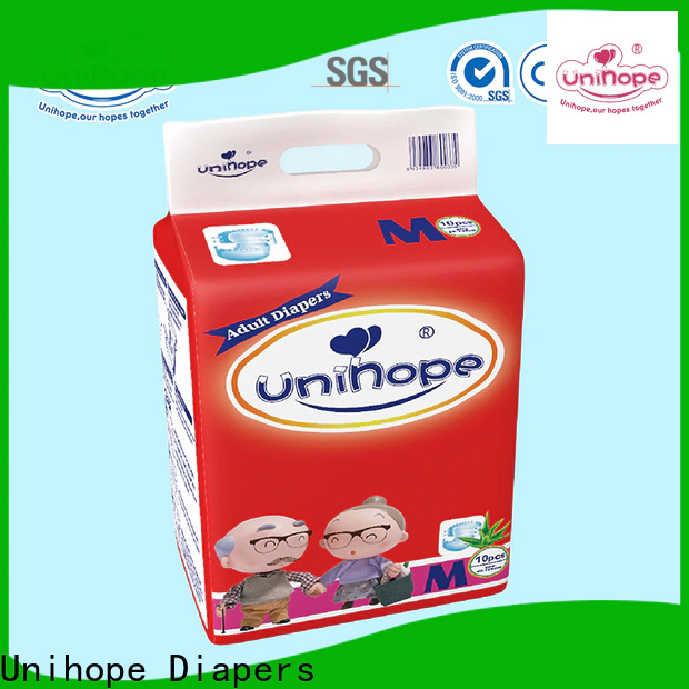 Unihope Wholesale Unihope overnight diapers for adults with tabs company for elderly people