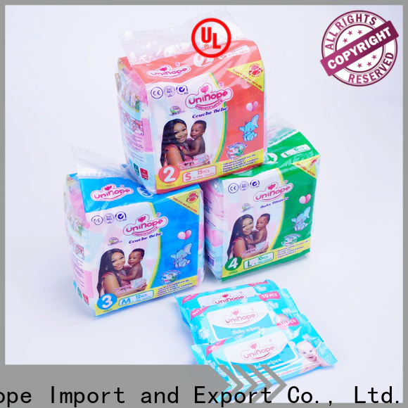 Unihope New Unihope wholesale disposable diapers manufacturers for baby care shop